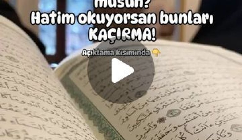 Ahkaf Suresi ve Anne Babaya Dua